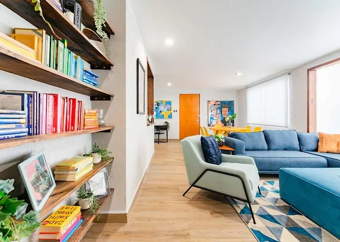 New Exciting Roma Condo Parque Mexico 550M Walk